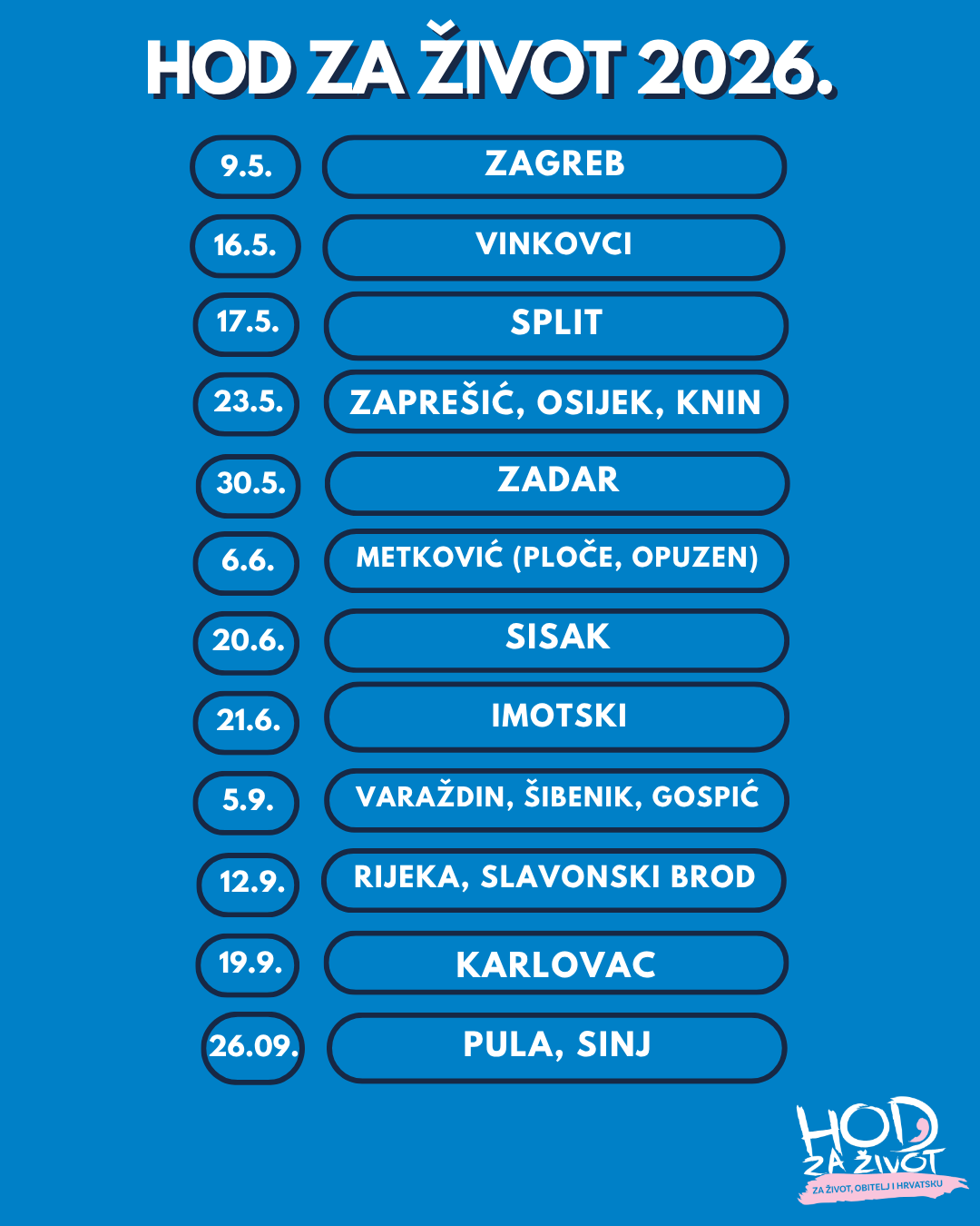 hod za život
