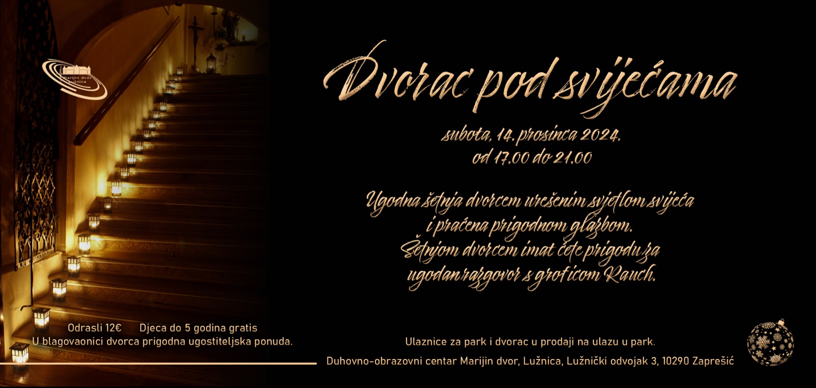 Plakat - Dvorac pod svijećama